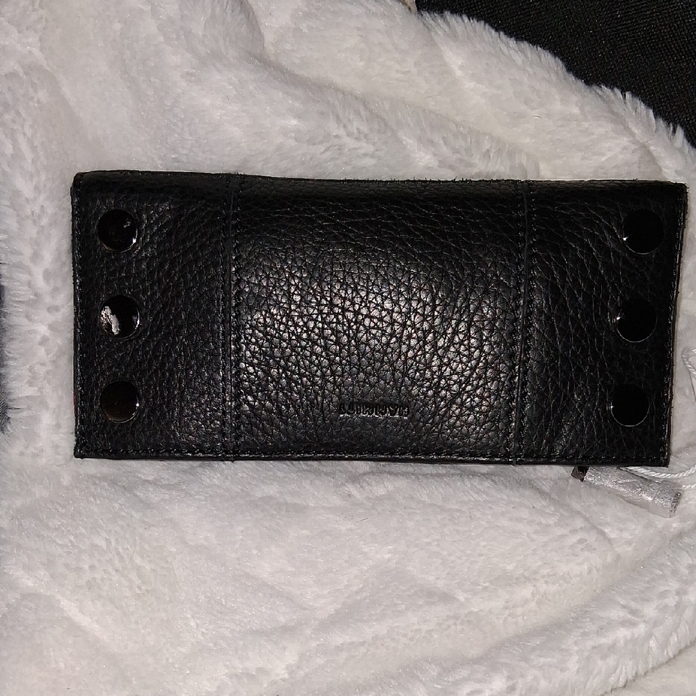 Hammitt Black and Red Leather Wallet